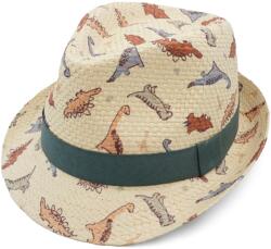 maximo Детска шапка maximo Kids' Mini Boy Trilby Dinosaur Allover Lining Hat - Wollweiß / Multicolor - размер 51 cm (904-6353-0111)