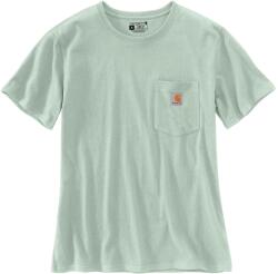 Carhartt Дамска тениска Carhartt Women's Loose Fit Heavyweight S/S Pocket Cotton T-shirt - Smoked Teal - размер XS (116-6642-0811)
