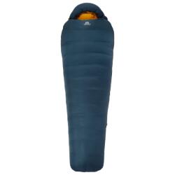Mountain Equipment Пухен спален чувал Mountain Equipment Helium 800 Down sleeping bag - Majolica Blue - размер Regular (513-1424-0112) Спален чувал