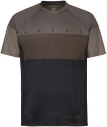 Vaude Мъжка фланелка с къс ръкав за колоездене Vaude Moab T-Shirt VI Sport shirt - Black / Coconut (016-8202-1711)