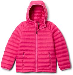 Columbia Детско синтетично яке Columbia Kid's Powder Pass Hooded Jacket Synthetic jacket - Guava Pink - размер XS (703-6870-0212)