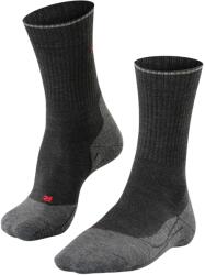 Falke Мъжки туристически чорапи Falke TK2 Wool Silk Walking socks - Anthracite Melange - размер 42-43 (EU) (201-1710-0112)