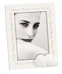  A1588 I Love You 2 keret fa 13x18 fehér (MASCAGNI)