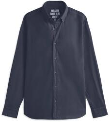 Ecoalf Мъжка риза с копчета Ecoalf Antejo Popelin Shirt - Deep Navy - размер M (033-2999-0112)