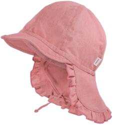 maximo Шапка с козирка maximo Baby Girl's Peak Cap with Short Neck Protector + Tie Cap - Marmorrosa - размер 49 cm (904-6330-0116)