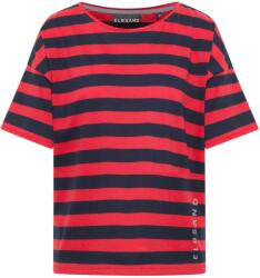 ELBSAND Дамска тениска Elbsand Women's Luani T-Shirt - Coldwater / Barberry (916-4058-0512)
