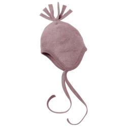 Engel Зимна шапка (beanie) Engel Baby Hat, Wool Fleece Beanie - Rosenholz Melange - размер 74/80 (EU) (204-4079-0811)
