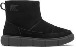 Sorel Дамски зимни ботуши Sorel Women's Explorer III Slip-On Waterproof Winter boots - Black / Sea Salt - размер 39, 5 (EU) (121-1025-0118)