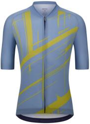 Santini Мъжка фланелка с къс ръкав за колоездене Santini Sketch S/S Jersey Cycling jersey - Avio (056-3863-0112)
