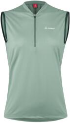 Löffler Дамски потник за колоездене Löffler Women's Bike Sleeveless Shirt Half-Zip Plain Cycling singlet - Cottage / Forest - размер 38 (EU) (156-2422-0612)
