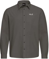 Jack Wolfskin Мъжка риза с копчета Jack Wolfskin Prelight Suncool L/S Shirt - Flint (033-3069-0113)