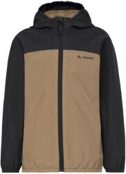 VAUDE Детско водоустойчиво яке Vaude Kid's Turaco Jacket III Waterproof jacket - Black / Oat - размер 110/116 (EU) (703-4519-0714)