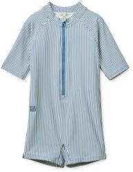 LIEWOOD Детски бански костюм LIEWOOD Kid's Max Seersucker Shortsleeve Swim Jumpsuit Swimsuit - Riverside / Creme De La Creme - размер 98 (EU) (750-3107-0118)