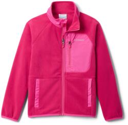 Columbia Детско поларено яке Columbia Kid's Fast Trek V Full Zip Fleece jacket - Guava Pink / Pink Ice - размер XL (703-6867-0216)