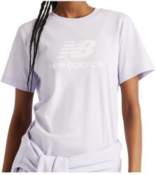 New Balance Дамска тениска New Balance Women's Sport Essentials Jersey Logo T-Shirt - Smoked Violet - размер XXL (916-6687-0716)