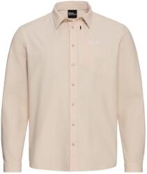 Jack Wolfskin Мъжка риза с копчета Jack Wolfskin Prelight Suncool L/S Shirt - Oyster - размер XL (033-3069-0214)