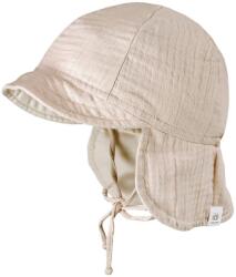 maximo Детска шапка с козирка maximo Kid's Mini Schildmütze Musselin Cap - Beige Melange - размер 47 cm (904-1882-0215)