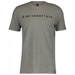 Scott Мъжка тениска Scott No Shortcuts S/S T-shirt - Light Grey Melange - размер XL (016-9615-0214)