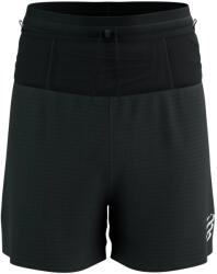 Compressport Мъжки шорти за бягане Compressport Trail Racing Overshort Running shorts - Black (012-3239-0113)