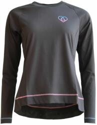 Zimtstern Дамска фланелка с дълъг ръкав за колоездене Zimtstern Women's Pureflowz Eco Shirt L/S Cycling jersey - Pirate Black - размер XS (156-2199-0211)
