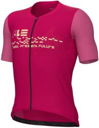 Alé Мъжка фланелка с къс ръкав за колоездене Alé PR-E Megabyte 2.0 S/S Jersey Cycling jersey - Cherry - размер 5XL (056-3945-0220)