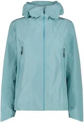 CMP Дамско водоустойчиво яке CMP Women's 2 Layer Jacket Fix Hood Waterproof jacket - Lagoon - размер 34 (EU) (102-4532-0711)