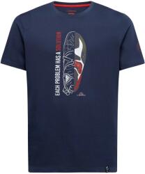 La Sportiva Мъжка тениска La Sportiva Solution T-shirt - Night Sky / Mountain Red (216-3675-0712)