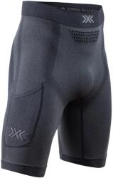 X-Bionic Мъжки шорти за бягане X-Bionic Xceed Run Short Tights Running shorts - X Black / Rhino Grey - размер XXL (012-3503-0215)