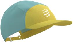 Compressport Шапка с козирка Compressport 5 Panel Cap - Lemon / Ether - размер One Size (904-5604-0211)