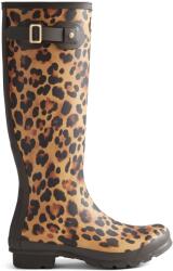 Hunter Boots Дамски гумени ботуши Hunter Boots Women's Original Tall Leopard Boot Wellington boots - Leopard Print / Chocolate Brown - размер 37 (EU) (131-0201-0112)