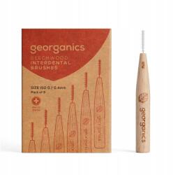 Georganics Eko fogköztisztító kefe bükkfából 6 db 0, 4 mm Georganics (SDPMZ04)