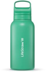 LifeStraw Бутилка с филтър LifeStraw Go Stainless Steel Water bottle - Cactus Green - размер 1 l (533-1384-1411)