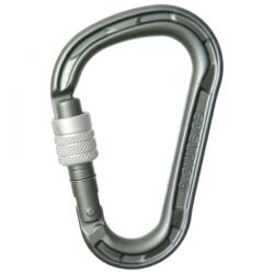 Edelrid HMS карабинер Edelrid HMS Magnum Screw II HMS carabiner - Slate - размер Screw-Lock (323-0251-0111)