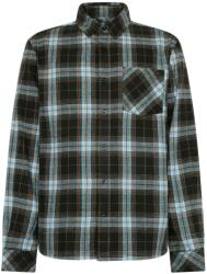 KnowledgeCotton Apparel Мъжка риза с копчета KnowledgeCotton Apparel Regular Fit Checkered Shirt - Green Check (033-2928-0213)