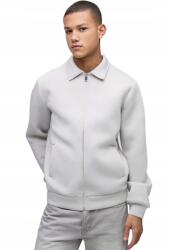 Boohooman Férfi Ing Casual Szürke Cipzárral És Gallérral L Z3A* (CMM04876-165-34)