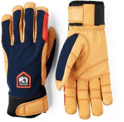 Hestra Ръкавици Hestra Ergo Grip Active 5 Finger Gloves - Navy / Natural Brown - размер 6 (EU) (202-1176-1011)