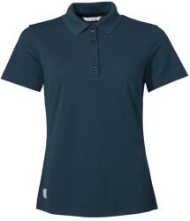 Vaude Дамска поло тениска Vaude Women's Essential Polo Shirt - Dark Sea - размер 44 (EU) (916-1958-0216)