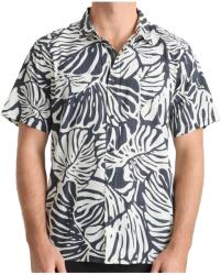Roark Мъжка риза с копчета Roark Bless Up Shirt - Black Monstera - размер XL (033-2936-0514)