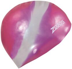 Zoggs Шапка за плуване Zoggs Silicone Cap Multi Colour Swim cap - Pink / Silver - размер One Size (581-0211-0211)