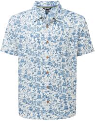 Sherpa Мъжка риза с копчета Sherpa Ravi S/S Shirt - Katha White / Blue - размер XL (033-3235-0114)