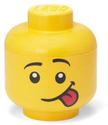 LEGO Tárolódoboz, fej, kicsi, LEGO, Silly (L40311726) - officepantry