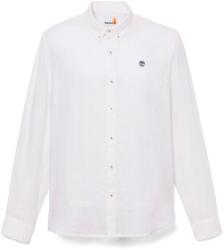 Timberland Мъжка риза с копчета Timberland Mill Brook Linen Shirt - White - размер XXL (033-3225-0314)