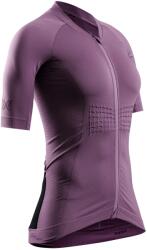 X-Bionic Дамска фланелка с къс ръкав за колоездене X-bionic Women's Xceed Ride Jersey S/S Cycling jersey - Heather / Lavender Night (156-2323-0313)