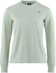 Klättermusen Дамска тениска Klättermusen Women's Root Logo L/S Tee Longsleeve - Sea Foam (916-6429-0214)