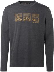 VAUDE Мъжка блуза с дълъг ръкав Vaude Rosemoor L/S T-Shirt III Longsleeve - Black / Savanna - размер XL (216-0236-0814)