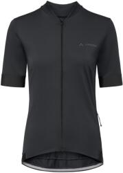 Vaude Дамска фланелка с къс ръкав за колоездене Vaude Women's Kuro Full-Zip Tricot II Cycling jersey - Black - размер 44 (EU) (156-2124-0415)
