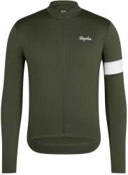 Rapha Мъжка фланелка с дълъг ръкав за колоездене Rapha Core Thermal Long Sleeve Jersey Cycling jersey - Deep Depths / White Alyssum - размер XL (056-3830-0215)