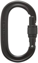 Black Diamond Карабинер с щифт Black diamond Oval Keylock Screwgate Carabiner Screwgate carabiner - Black - размер One Size (321-0312-0111)
