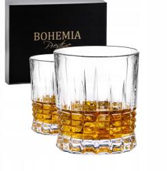 Bohemia Interactive Kristály whiskys poharak Bohemia Prestige Perfecto 6db vastag aljjal (1527)