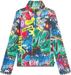 WeeDo Детска спортна тениска WeeDo Kid's Cosmo Sprayprint Thermoshirt Sport shirt - Print / Black - размер 116 (EU) (704-5548-0113)
